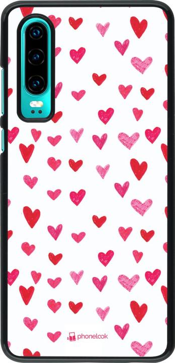 Actual product image PhoneLook Valentine 2022 Cover Many pink hearts (Huawei P30)
