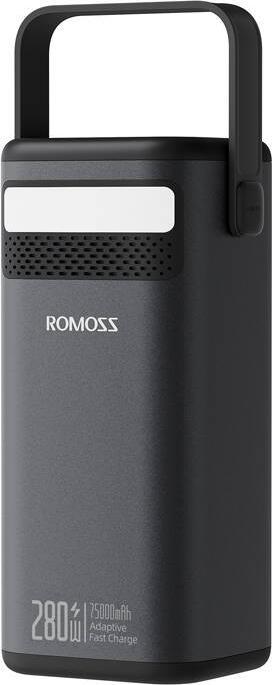 Romoss Powerbank PMT75-DC 75000mAh 280W (black) (75000 mAh, 280 W, 240 Wh)
