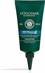 Image du produit L'Occitane en Provence - Sérum rafraîchissant pour cheveux normaux à gras Purifiant frais (75 ml, Shampoing liquide)