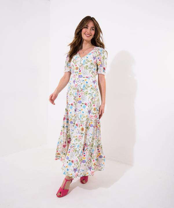 Produktbild Joe Browns Vintage Lace Floral Print Maxi Dress (18)