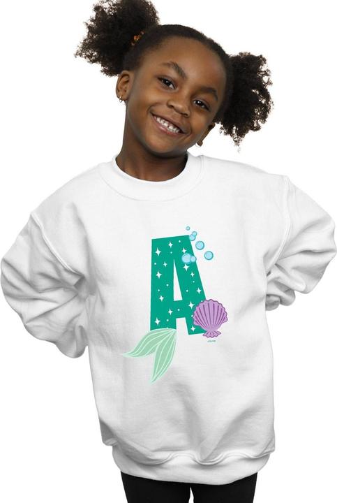 Produktbild Disney Alphabet A Is For Ariel Sweatshirt Mädchen (140, 146)