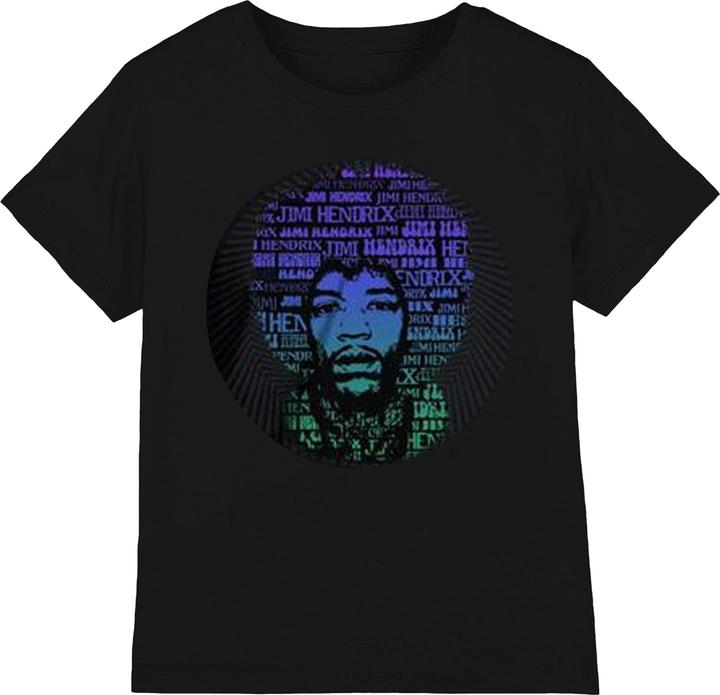 Jimi Hendrix Adult Afro Speech Baumwolle TShirt