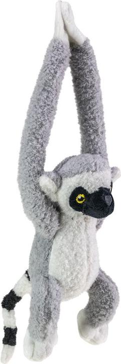 Actual product image Tactic Jungle Mates soft toy - Lemur Maki Grey Black (27 cm)