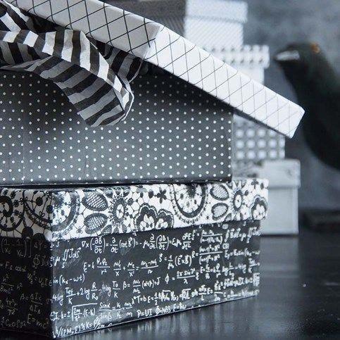 Immagine prodotto Creativ Company Scatola di cartone bianca, 7 pezzi
