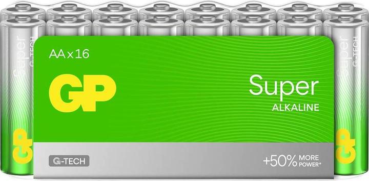 Produktbild GP Batteries 1x16 GP Super Alkaline 1,5V AA Mignon LR06 Neu 03015AETA-S16 (16 Stk., AA)