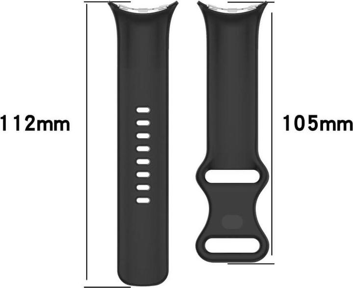 Produktbild Cover-Discount Google Pixel Watch 3 - 45mm - Silikon Sportarmband Ersatzband (Silikon)