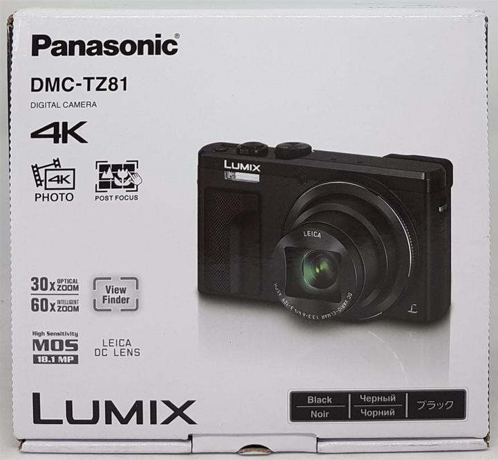 Actual product image Panasonic Lumix TZ81 (24 - 720 mm, 18.10 Mpx, 1/2,3'')