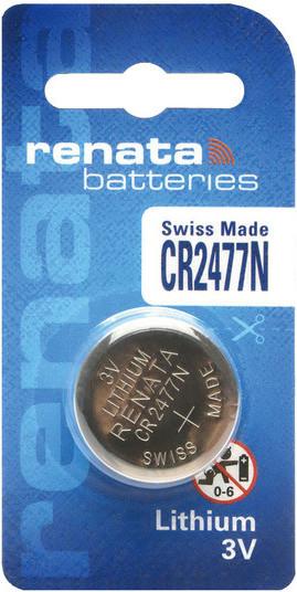 Actual product image Renata CR2477N (1 pcs., CR2477, 950 mAh)