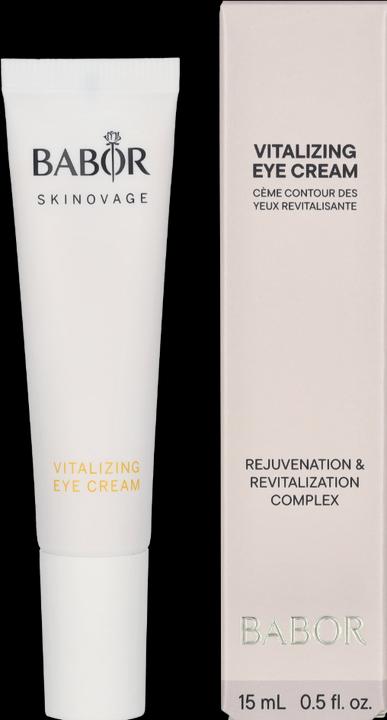 Immagine prodotto Babor SKINOVAGE - Crema occhi rivitalizzante Pelle stanca e spenta (Fluida, 15 ml, Giorno + Notte)