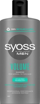 Syoss Men Volume Homme Shampoo 440ml (440 ml, Flüssiges Shampoo)