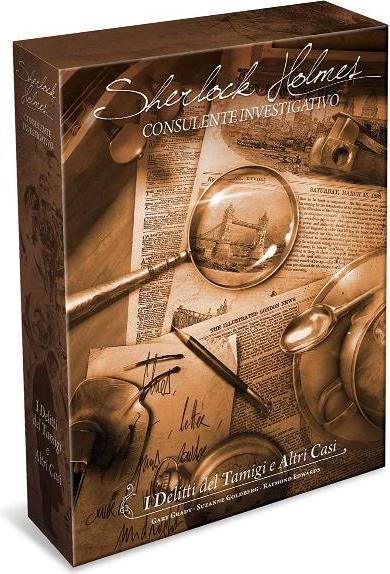 Immagine prodotto Asmodée Sherlock Holmes: Consulente Investigativo - I Delitti del Tamigi e Altri Casi (Italiano)