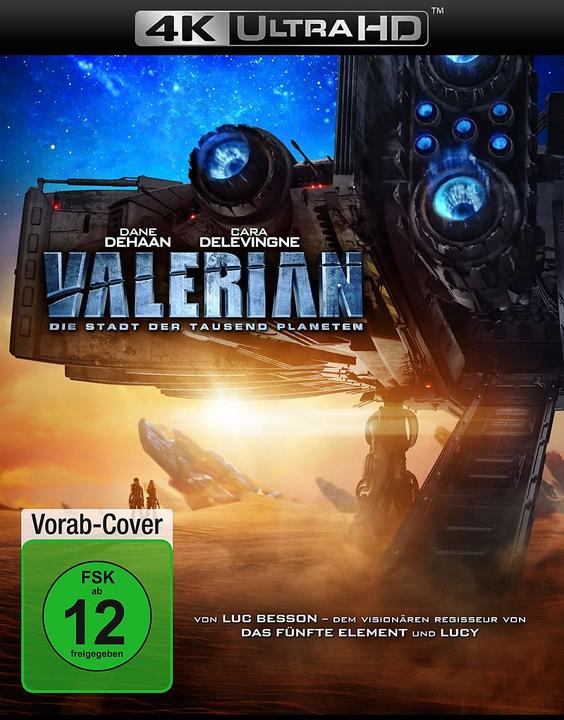Immagine prodotto Valeriana - La città dei mille pianeti (4k Blu-ray, 2017, Tedesco)