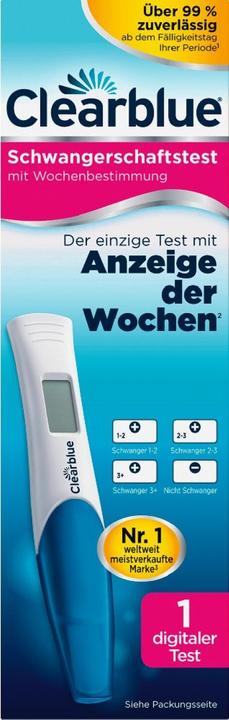 Actual product image Clearblue Pregnancy test (1 x)