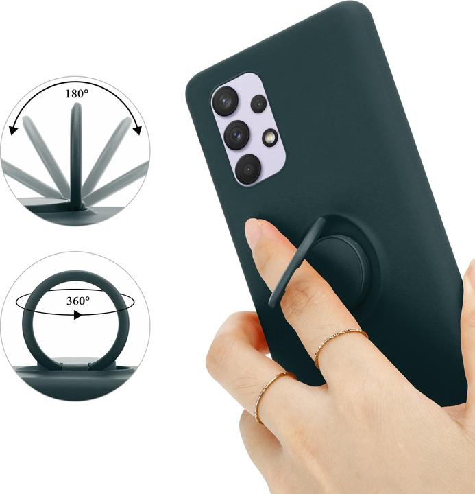 Produktbild Cadorabo TPU Liquid Ring Silicone Case Hülle (Samsung Galaxy A33 5G)