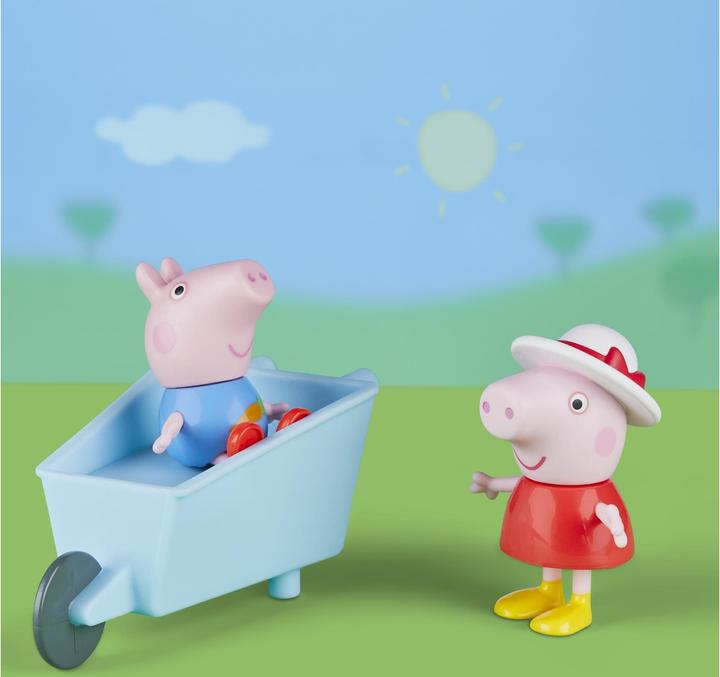 Immagine prodotto Hasbro Peppa's Adventures Peppa's garden fun, giocattolo prescolare con 2 figure e 3 accessori, f