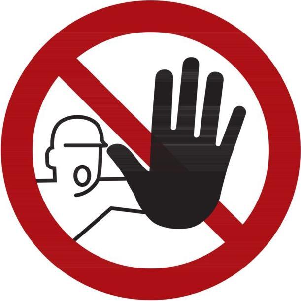 Image du produit Promat Panneaux d'interdiction Accès interdit aux personnes non autorisées