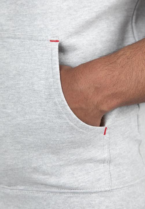 Immagine prodotto Gorilla Wear Canotta con cappuccio Milwaukee Zip - Grigio (S)