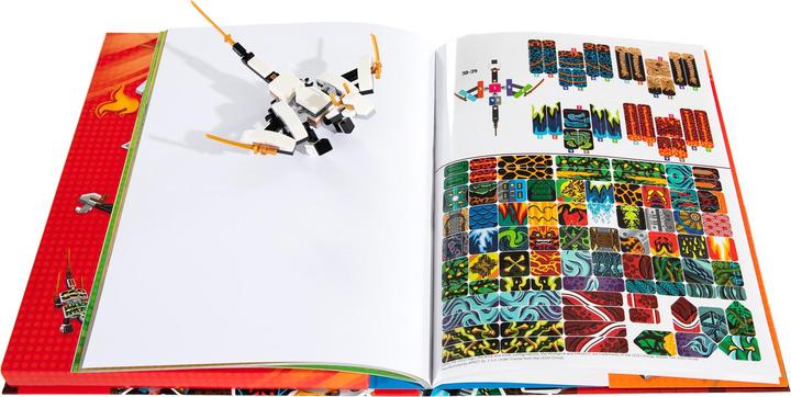 Actual product image LEGO Ninjago Build and stick on your own dragon 3-in-1 models