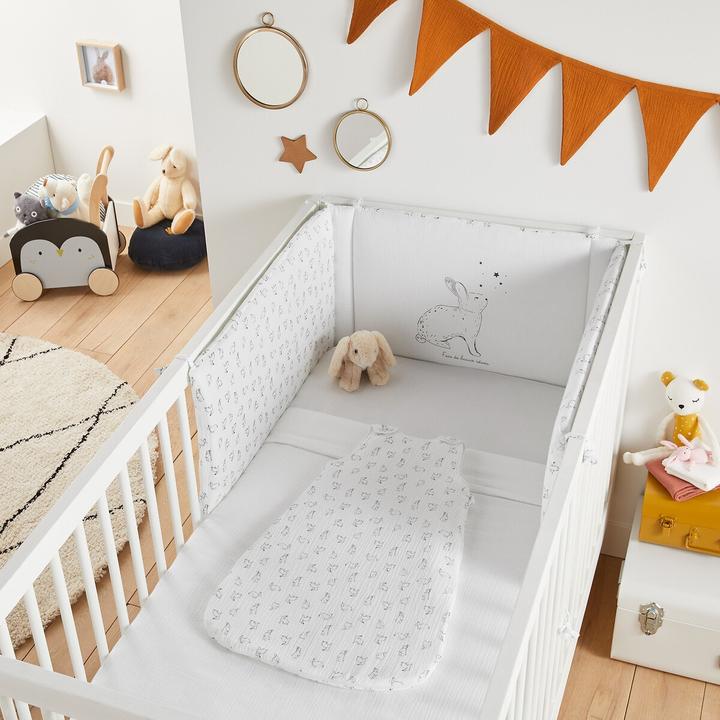 Produktbild La Redoute Collections Schlafsack mit Hasenmuster (86 cm)