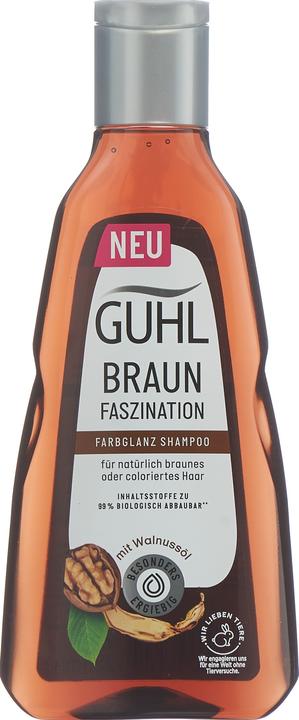 Guhl Braun Faszination Shampoo Farbglanz (250 ml, Flüssiges Shampoo)