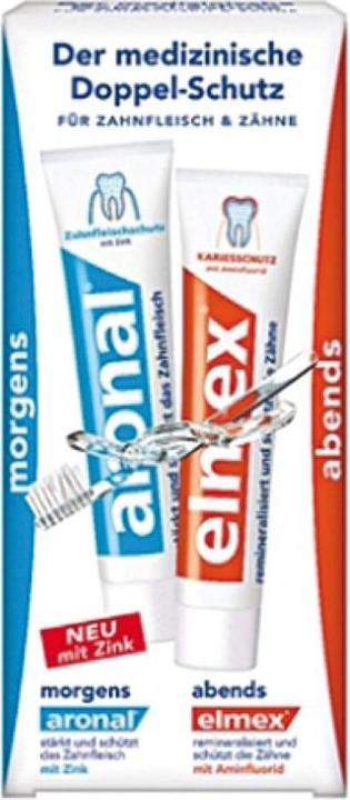 Produktbild Elmex aronal Set Zahncreme 2x 75 ml (150 ml)