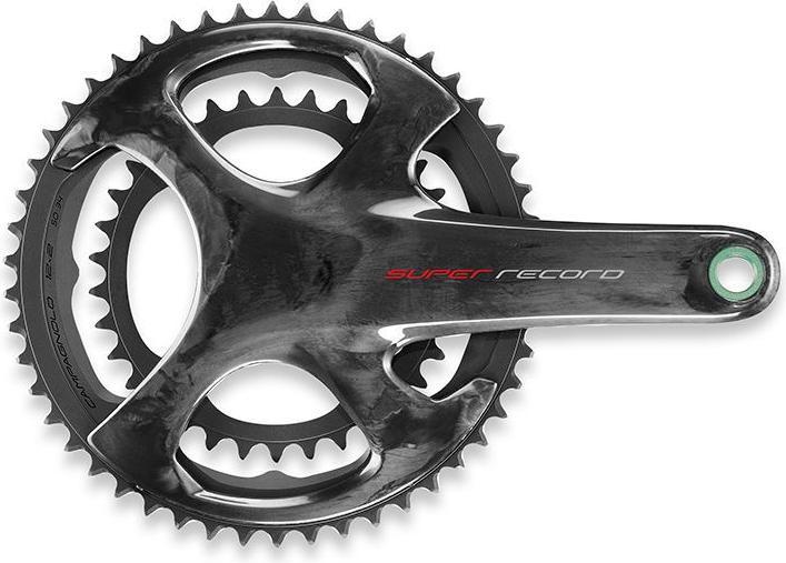 Actual product image Campagnolo Super Record/EPS crankset carbon 12-speed 50/34 teeth (172.50 mm)