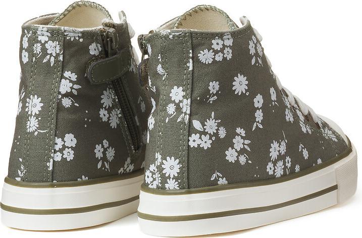 Produktbild La Redoute Collections Hohe Sneakers mit Blumenmuster (32)