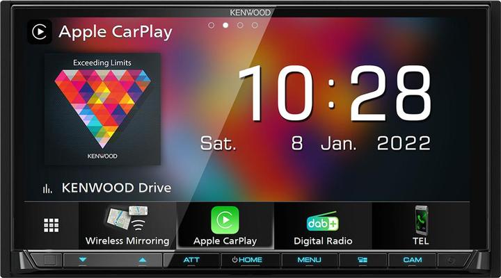 Image du produit Kenwood DMX-8021DABS avec CarPlay, Android Auto, Sygic Campervan Navigation-APP (Voiture Android, Apple Carplay)