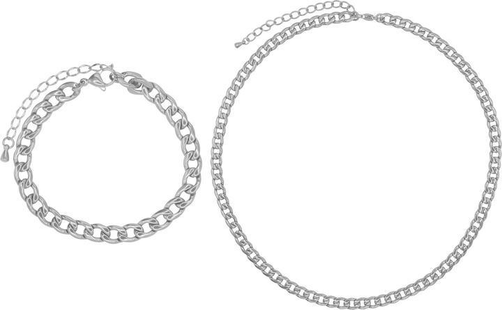 Actual product image Heideman Set Ylva silver polished (100% stainless steel)