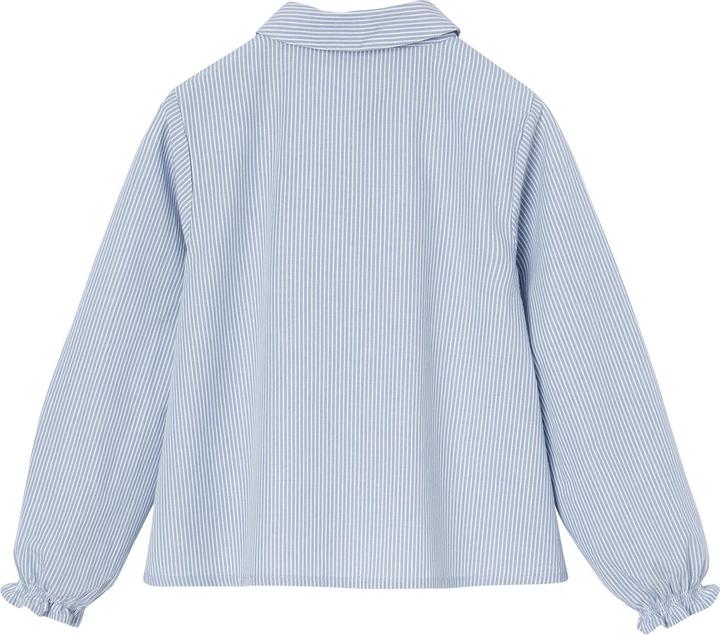 Produktbild Vertbaudet Weit geschnittene Mädchen Bluse aus Baumwollstoff (86)