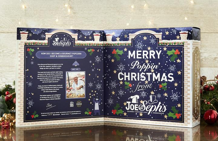 Produktbild Joe & Seph's Veganer Popcorn Adventskalender (164 g)