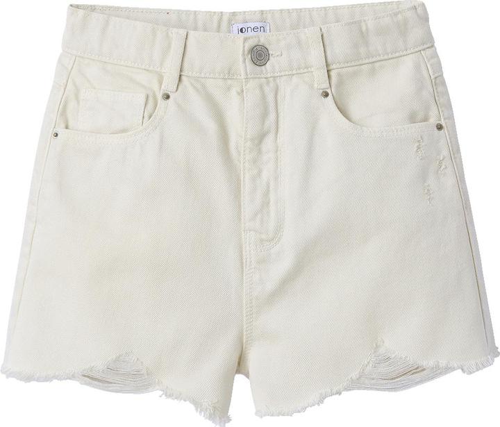 Actual product image Jonen Girls' denim shorts with used effect (140)