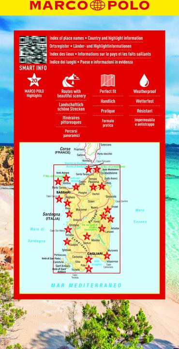 Produktbild Reisekarte Italien 15 Sardinien 1:200.000