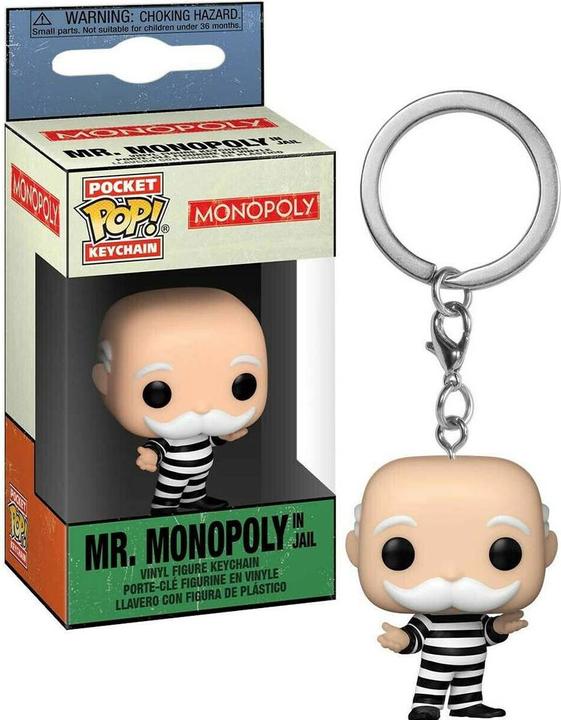 Image du produit Funko Portachiavi Pop! Monopoly : Criminal Uncle Pennybags