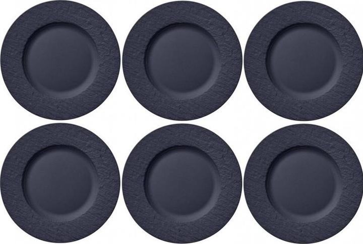 Actual product image Villeroy & Boch Frühstücksteller Manufacture Rock (1 x, 22 cm)