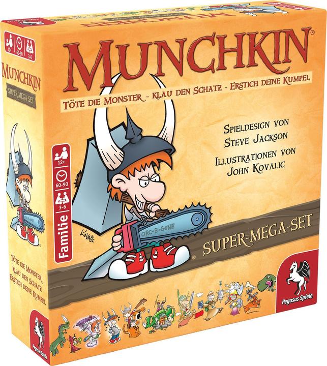 Image du produit Pegasus Munchkin Fantasy Super-Mega-Set (Allemand)