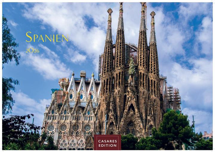 Produktbild Spanien 2026 S 24x35 cm (24 x 35 cm, Deutsch)