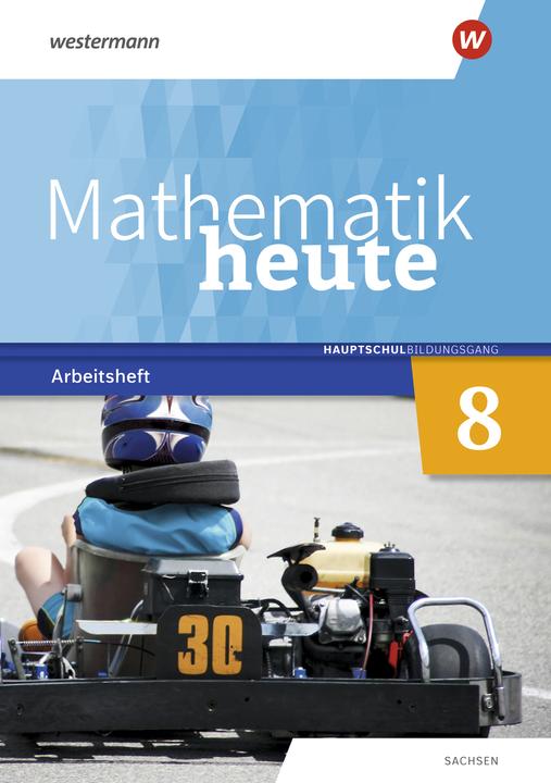 Image du produit Mathematik heute 8. Arbeitsheft mit Lösungen. Hauptschulbildungsgang. Für Sachsen (Allemand, 2023)