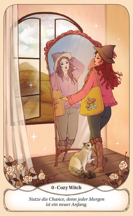 Produktbild Cozy Witch Tarot - DAS Tarot für alle jungen Hexen! (Deutsch, Amanda Lovelace, 2024)