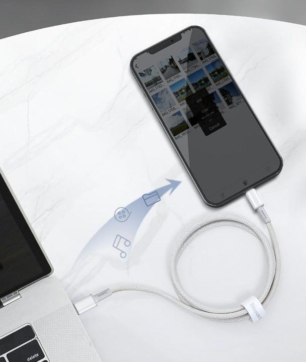 Produktbild Baseus USB C – Lightning (1 m, USB 3.2 Gen 1)