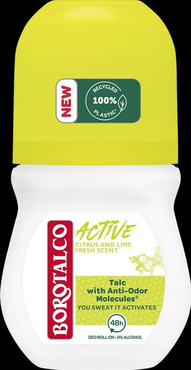 Borotalco Active Citrus&Lime Fresh (Roll-on, 50 ml)