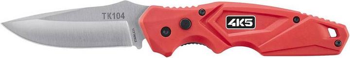 Actual product image 4K5 Robust folding knife with satin finish blade (8.10 cm)