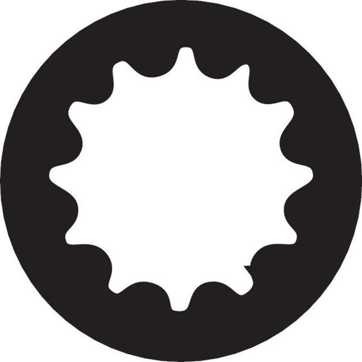 Produktbild HAZET Knarren Ring-Maulschlüssel 606-13 ∙ Aussen Doppel-Sechskant-Tractionsprofil ∙ 13 mm (13 mm)
