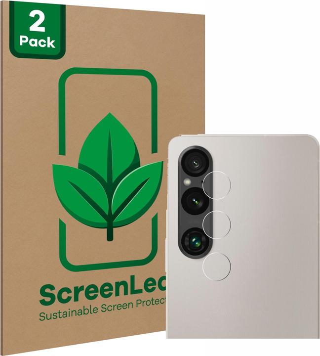 Immagine prodotto ScreenLeaf Pellicola protettiva sostenibile Pellicola protettiva dello schermo chiara trasparente (2 Pezzo/i, Sony Xperia 1 V)