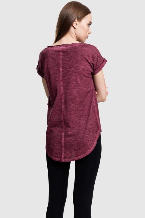 Immagine prodotto Urban Classics Tee lungo da donna a forma di schienale con tintura spray (XS)