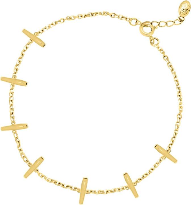 Actual product image Candy Tanea bracelet, 925 sterling silver, gold-plated (20 cm, 925 Sterling silver, 18k gold-plated)