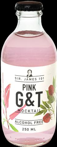 Produktbild Sir. James 101 Pink Gin & Tonic ohne Alkohol (1 x 25 cl)