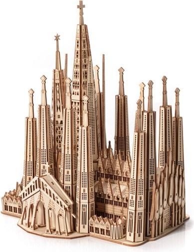 Produktbild No Name Puzzle drewniane 3D Sagrada Familia (70527 Teile)