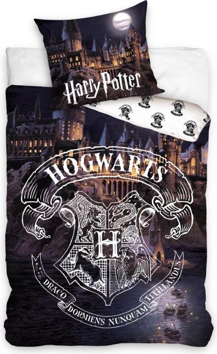 MCU Harry Potter Hogwarts Sengetøj, 100 percento bomuld