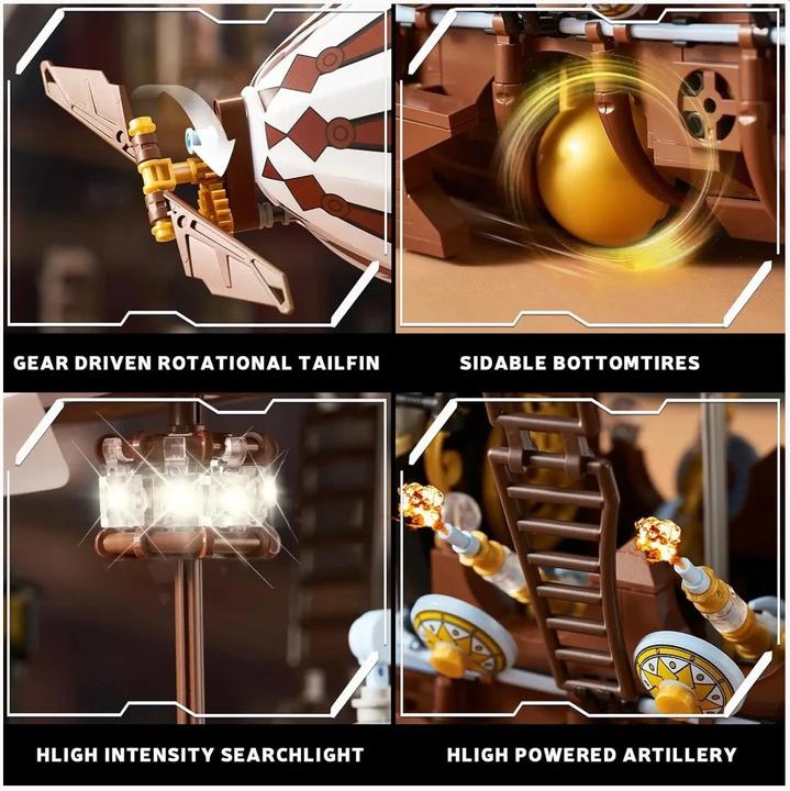 Image du produit Jie Star Steampunk Airship